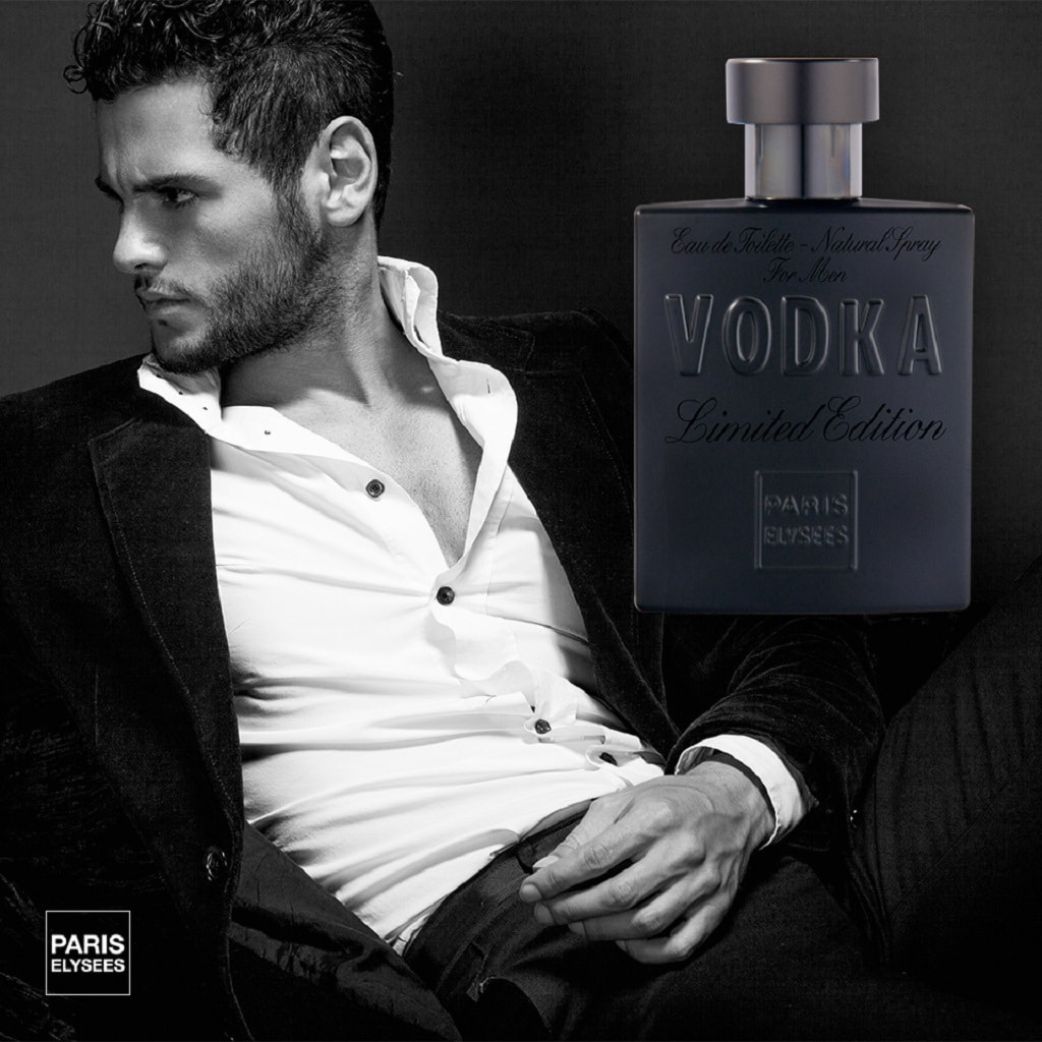 Banner Vodka Limited Edition Paris Elysees Perfume Masculino 100ml