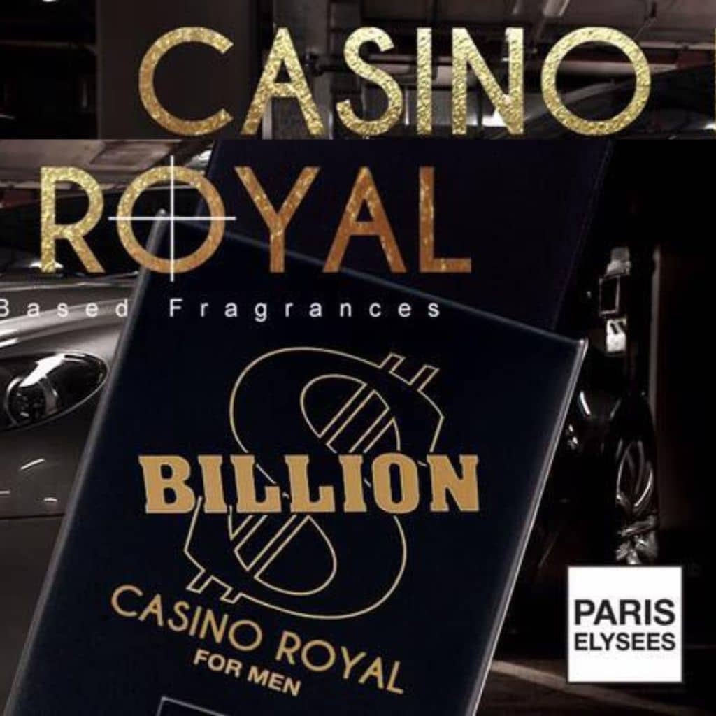 Billion Casino Royal Paris Elysees Perfume Masculino 100ml banner