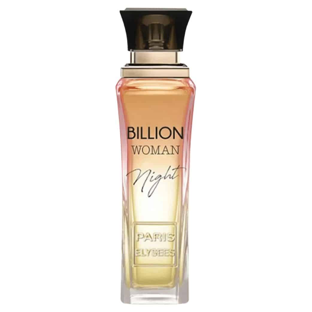 Billion Woman Night Paris Elysees Perfume Feminino 100ml frasco