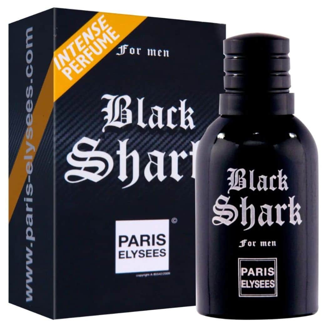 Black Shark Paris Elysees Perfume Masculino 100ml