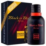 Black is Black Paris Elysees Perfume Masculino 100ml
