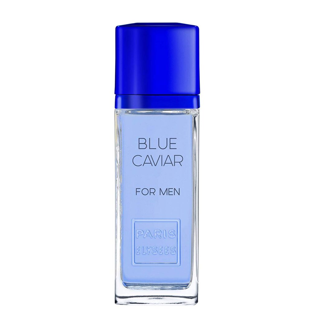 Frasco Perfume Blue Caviar Paris Elysees Perfume Masculino 100ml