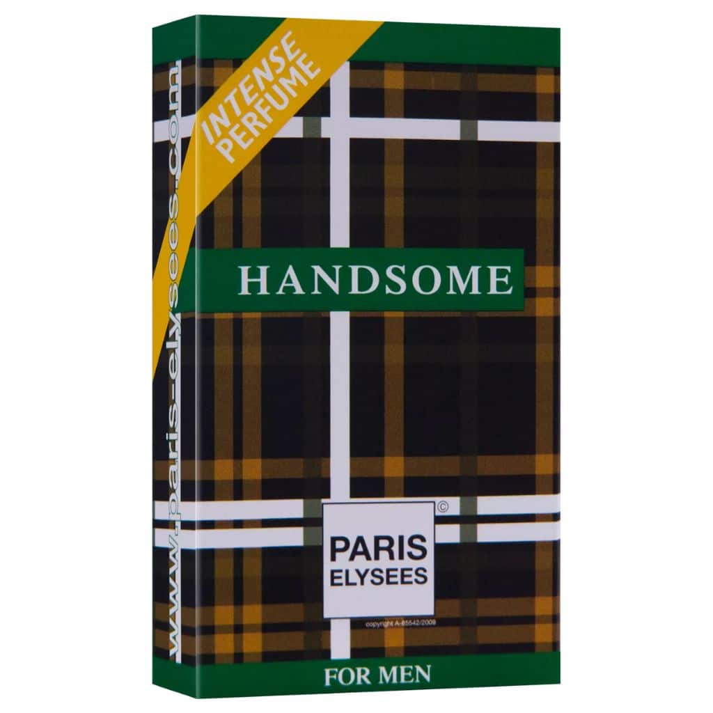 Caixa Handsome Green Paris Elysees Perfume Masculino 100ml