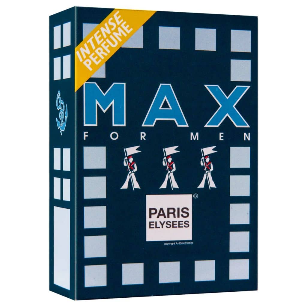 Caixa Max Paris Elysees Perfume Masculino 100ml