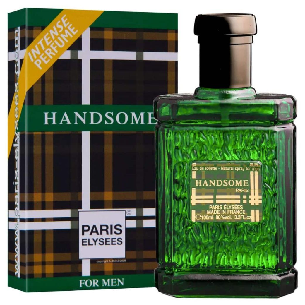Handsome Green Paris Elysees Perfume Masculino 100ml
