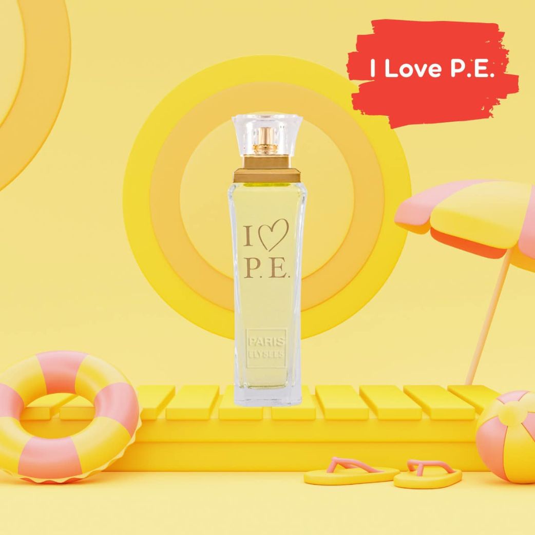I Love PE Paris Elysees Perfume Feminino 100ml Banner frasco