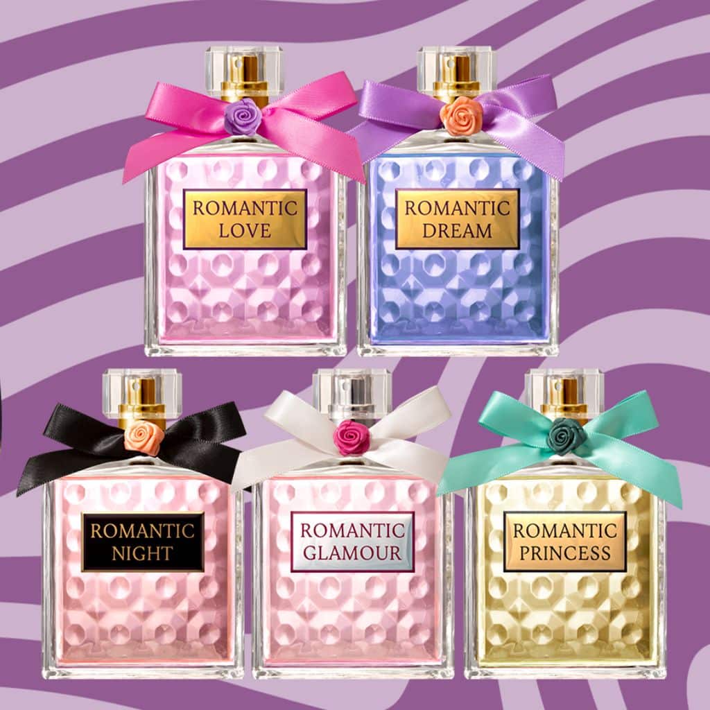 Linha Romantic Perfume Feminino Paris Elysees 100ml Banner