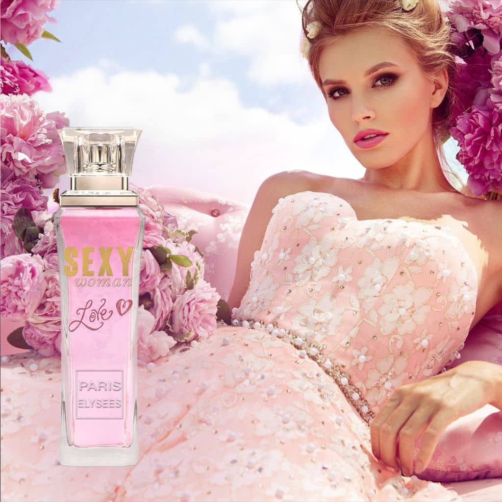 Sexy Woman Love Paris Elysees Perfume Feminino 100ml banner