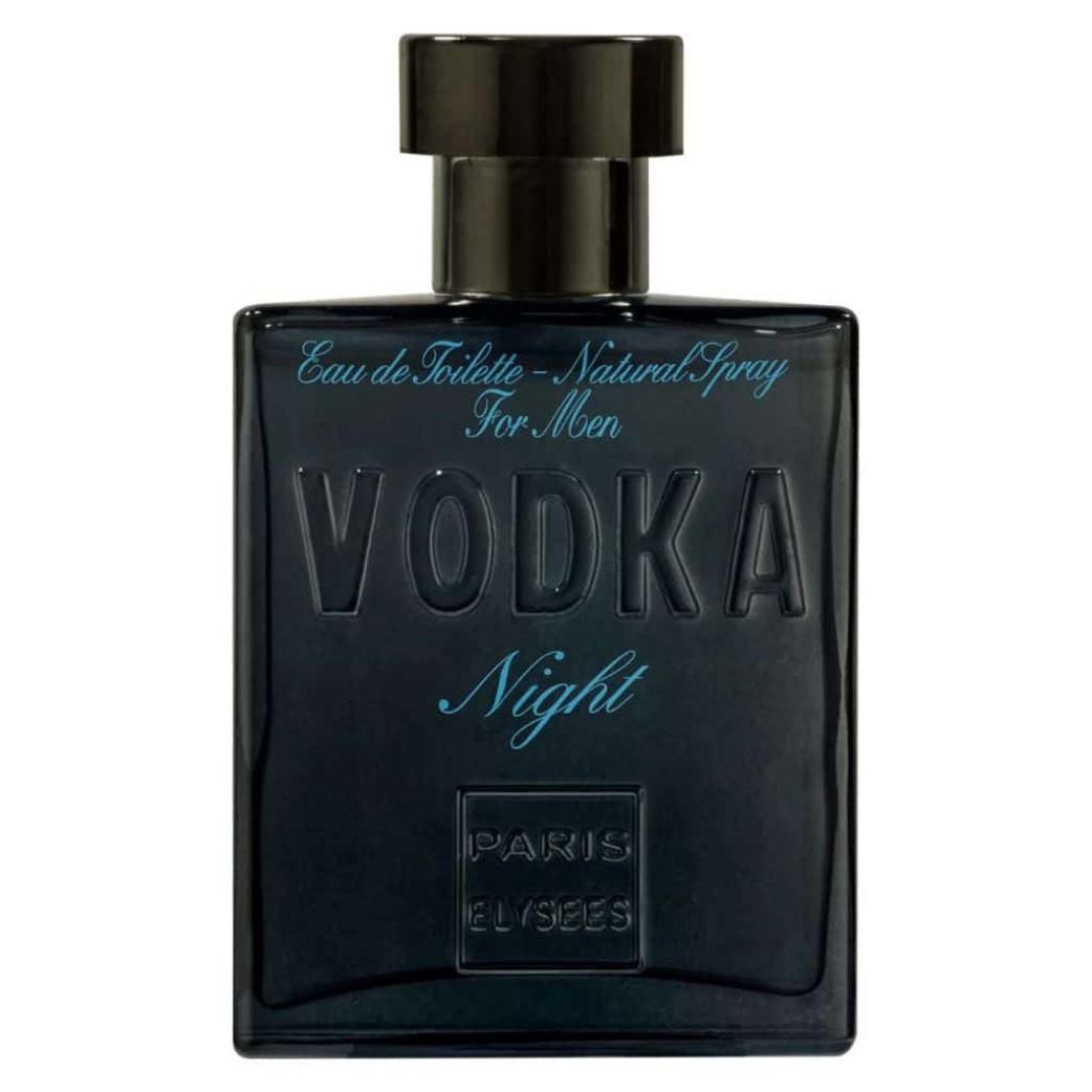 Vodka Night Paris Elysees Perfume Masculino 100ml frasco