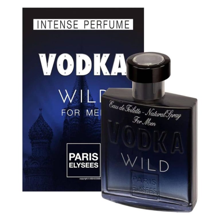 Vodka Wild Paris Elysees Perfume Masculino 100ml