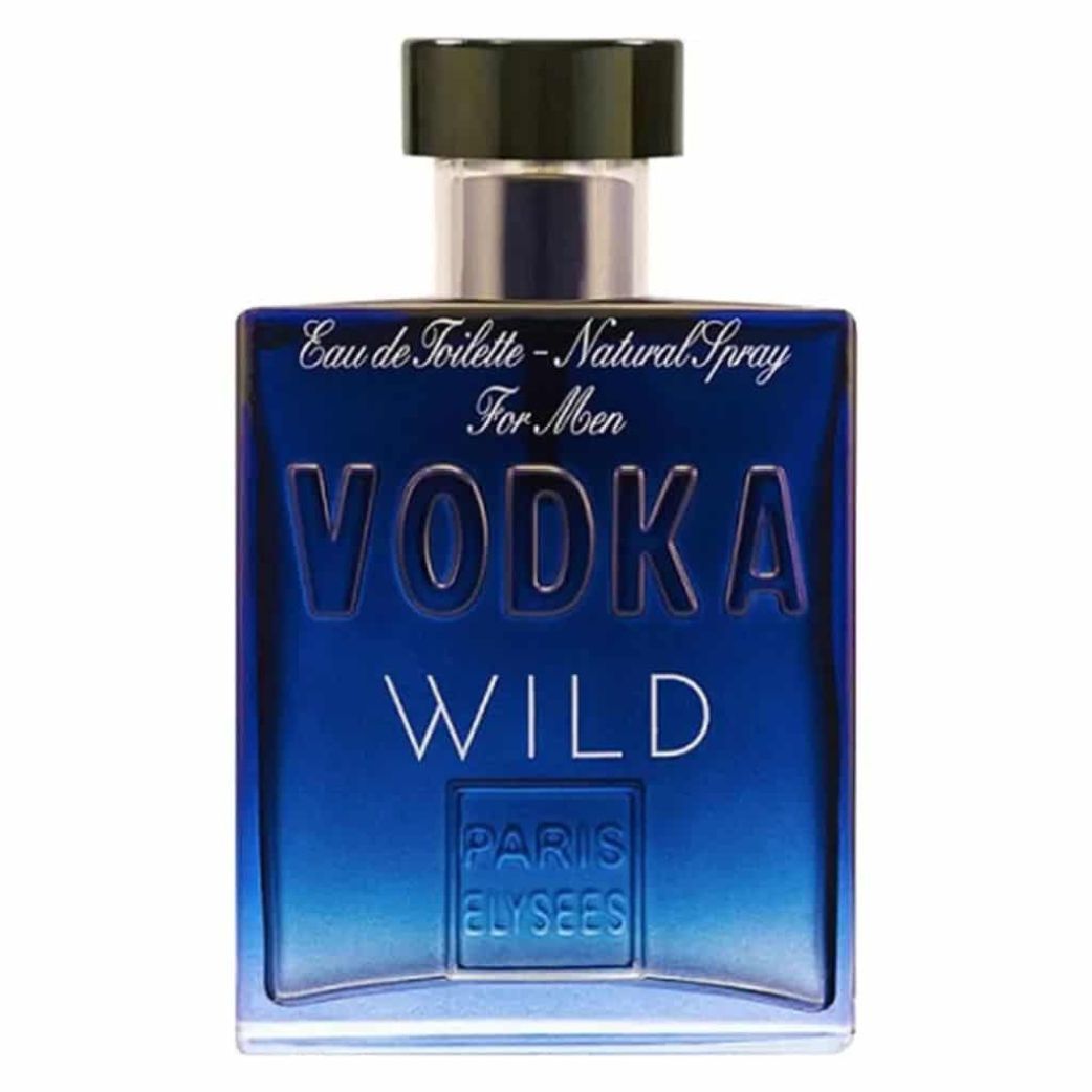 Vodka Wild Paris Elysees Perfume Masculino 100ml frasco