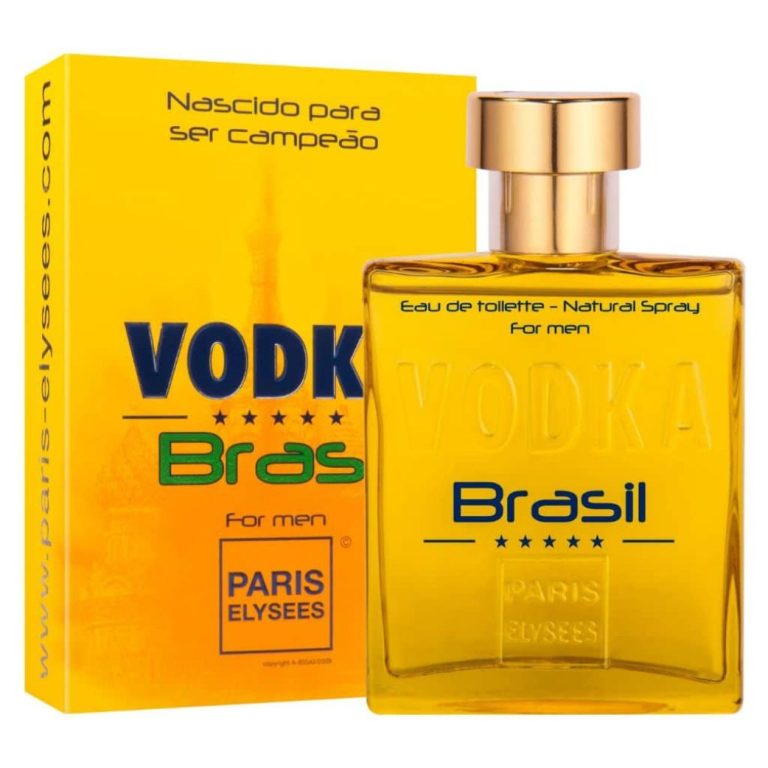 Vodka brasil Amarelo Paris Elysees Perfume Masculino 100ml